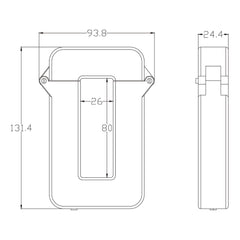 EITAI082K Series Split Core AC Leakage Current Probe