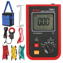 EITAI3000+ Series Digital Ground Resistance Meter
