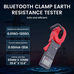 EITAI2000+ Series Bluetooth Clamp Ground Resistance Meter