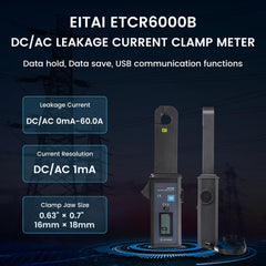 EITAI6000 Series AC/DC Clamp Leakage Current Meter