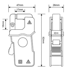EITAI008 Series AC Clamp Leakage Current Probe