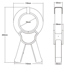 EITAI050 Series AC Clamp Current Probe