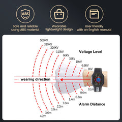 EITAI1860 Series V-Watch Wearable High Voltage Alarm Detector