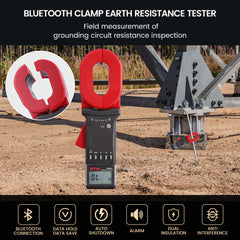 EITAI2000+ Series Bluetooth Clamp Ground Resistance Meter