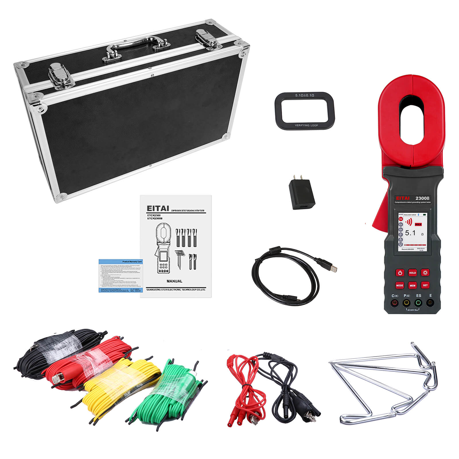 EITAI2300 Series Clamp Ground Resistance Meter