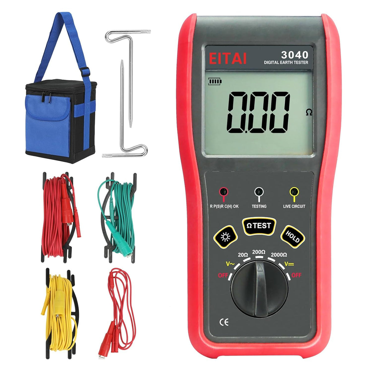 EITAI3040 Digital Ground Resistance Meter