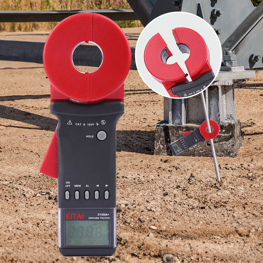EITAI2100+ Series Clamp-on Ground Resistance Meter